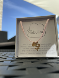 Collier ficelle Flower Gold By Nébuline