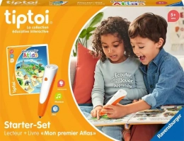 Jeu éducatif électronique - tiptoi® Starter Set Mon premier Atlas - Coffret complet Ravensburger