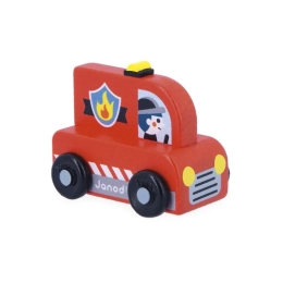 Camion de pompiers en bois Ville - Cross Roads Janod