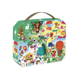 Puzzle Les 4 saisons 36 pièces en carton – dès 4 ans Janod