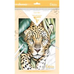 Bloc de coloriage multi-techniques Odelia Les animaux - A4 20 feuilles 250 g - Odelia