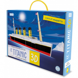 Livre et maquette Le Titanic 3D Sassi