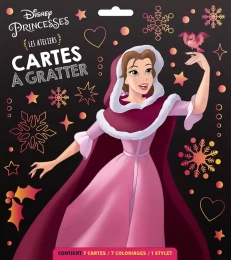 Cartes à gratter Disney princesses Hachette jeunesse
