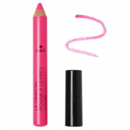Crayon rouge à lèvres Rose Bonbon Bio - Avril