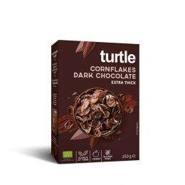 Céréales Turtle Cornflakes Pure chocolat 250 gr