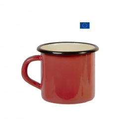 Tasse Mug émaillée brique