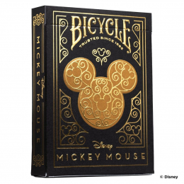 Jeu de cartes Bicycle Mickey Mouse Black & Gold