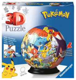 Puzzle 3D Ball - Pokémon Ravensburger