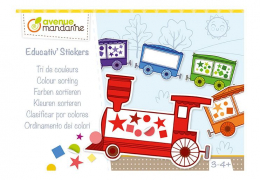 Boîte créative, Educativ' Stickers, Tri de couleurs Avenue Mandarine