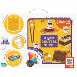 Coffret Kids, Je cuisine mes goûters préférés - Chefclub