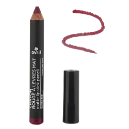 Crayon rouge à lèvres mat Fraise des Bois Certifié bio Avril