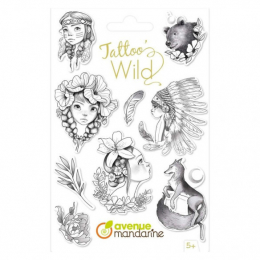 Tatouage Tattoos wild Avenue mandarine