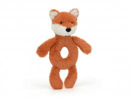 Jellycat Bashful Fox Cub Ring Rattle