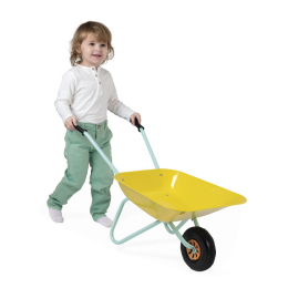 Brouette en métal Exploration – jouet de jardinage dès 2 ans Janod