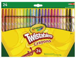 24 crayons à la cire Twistables Crayola