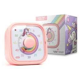 Visual Timer Arc-en-ciel Licorne 60 min - Brainstream