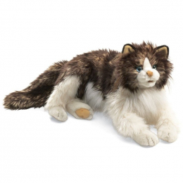 Marionnette Folkmanis hand puppet ragdoll cat  Folkmanis