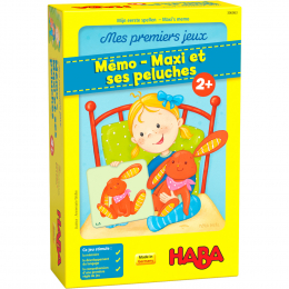 Mes premiers jeux Mémo Maxi et ses peluches Haba