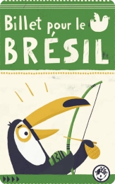 Billet pour le Brésil Carte pour Yoto