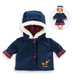 Manteau Corolle en Fêtes pour poupon 36 cm Corolle
