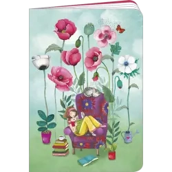 Cahier 10x15 Mila "Les mots fleurissent"