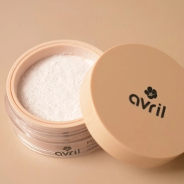 Poudre libre rechargeable - Peaux claires à médium 15 gr – Certifiée bio – Avril