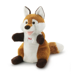 Marionnette renard en peluche 15 x 25 x 16 cm - Trudi