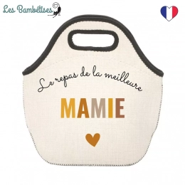 Glacière sac Isotherme Mamie Terracotta Les bambetises
