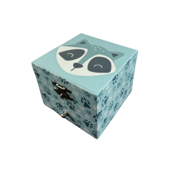 Boite à Musique cube Raton Laveur Trousselier