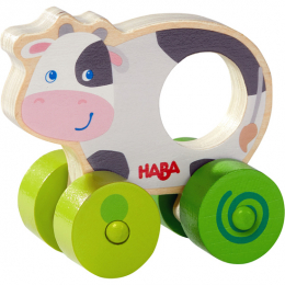 Vache à rouler Haba