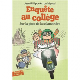 Enquête au collège Sur la piste de la salamandre Carte Yoto